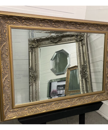 (31"x27" / 79cm x 69cm) Antique Gold Mirror Decorative Ornate Elegant Framed VERONA Beveled Wall Mirror - Choice of Size - Premium Quality Free P&P - Fabulous Mirrors