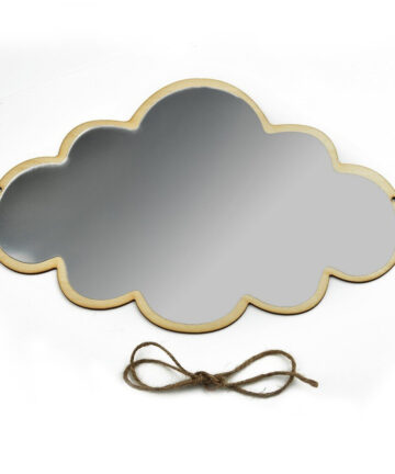 33*23cm Mirror Ornaments Cloud Shape Inevitably Style For Man Shaving Mirror Travel