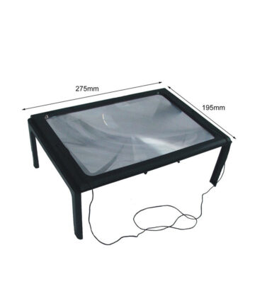 3X Lenses Large Sheet Magnifier Magnifying Glass Book Reading Lens Magnification Suitable for Seniors Reading Household Items