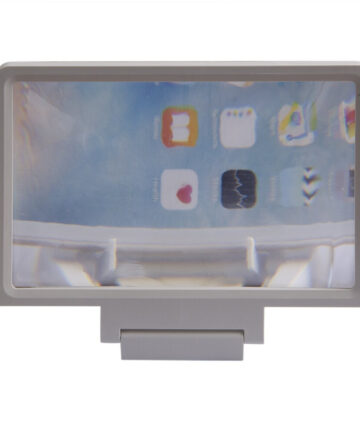 3X Zoom Magnifying Glass Screen Mobile Phone 3D Screen Folding HD Amplifier 3D Movies For Smart Phone Holders Stands