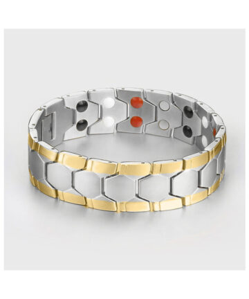 Adjustable mens magnetic therapy weight loss bracelet female ins non-fading abdominal muscle training bracelet