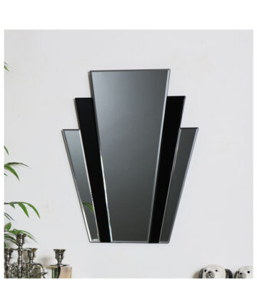 Art Deco Fan Wall Mirror