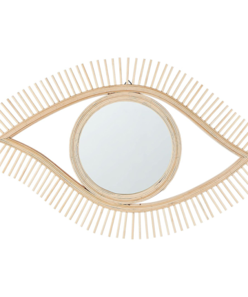 Bamboo Eye Wall Mirror 48 x 79 cm Natural SOYOPA