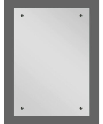 Blue Canyon Front Fixing Wall Hanging Mirror 50 X 60cm