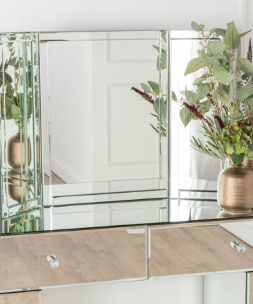 Chelsea Triple Dressing Mirror for Bedroom