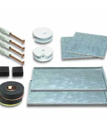 Concealed Large Mirror Fixings Heavy Duty Magnetic Mounting Kit BOHLE Safemax