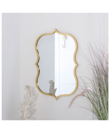 Decorative Gold Wall Mirror 41cm x 60cm