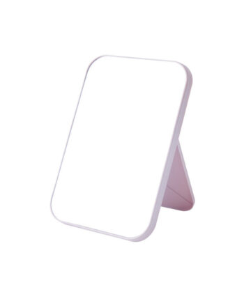 HD Makeup Mirror Desktop Dressing Mirror Square Princess Mirror Folding Portable Makeup Mirror