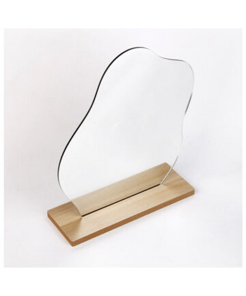 Irregular Mirror Home Desktop Makeup Mirror Acrylic Decoration Standing Mirror