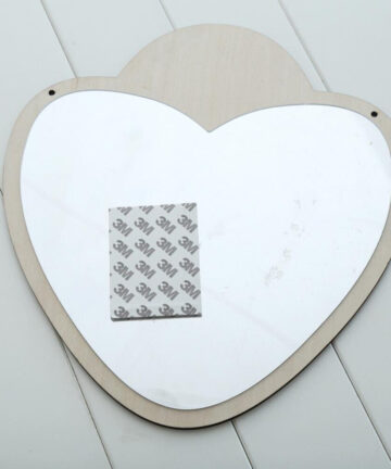 Kid Bedroom Nursery Decoration Shatterproof Acrylic Mirror mural Bunny Crown Heart Butterfly Cloud Garden Wall Mirror Art Decor
