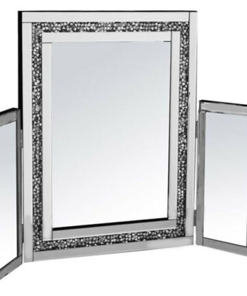 Large Gatsby Dressing Table Mirror All Glass Mirror Crystal Mirror