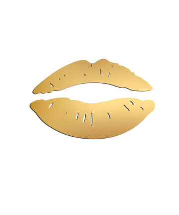 Lips 3D acrylic mirror wall Frameless 3D Mirror Surface Wall Creative Mute Wall Stickers for Home Living Room Office Decoration