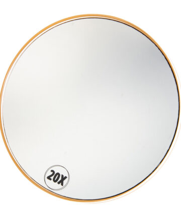 Mirror Magnifying Suctionmakeup Bathroom 20Xtravel Cupscup Make Small Wallvanity Magnification Mirrors Woman Magnifier