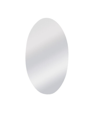 Mirror Wall Sticker Oval Home Background Decoration Home Decoration 3d Accessories Stereo Removable Round Mirror On Art Decor