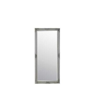MirrorOutlet Large Silver Antique Shabby Chic Ornate Wall Mirror 5Ft6 X 2Ft6, 168cm X 76cm,XY050