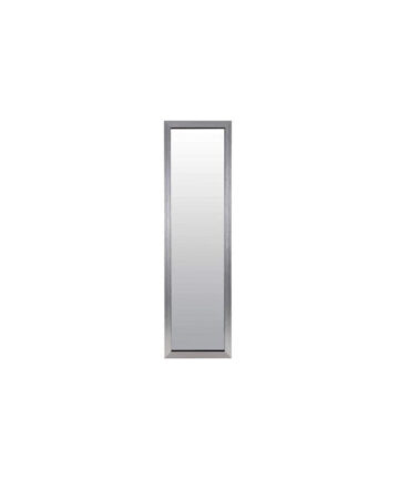 MirrorOutlet Large Silver Contempory Design Big Dress Wall Mirror 4Ft2X 1Ft2 127cm X 36cm, Wood, 61x51