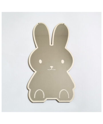 Nordic Rabbit Bear Shaped Mirror Cartoon Acrylic Mirrors Desktop Ornaments Baby Children Room Decoration Home Decor Photo Props