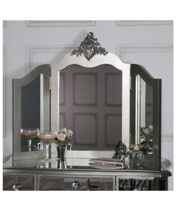 Ornate Triple Dressing Table Mirror - Tiffany Range