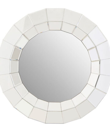 Premier Housewares Puzzle Round Wall Mirror