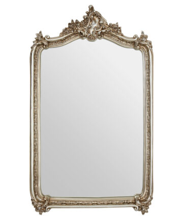 Premier Housewares Wall Mirror Exquisite Ornate Design Gold Color Grand Wall Mirrors For Hallways Bedroom and Livingroom W89 X D13 X H150cm.