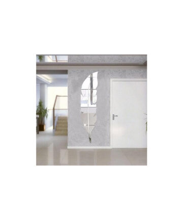 Removable 3D Feather Mirror Wall Stickers Decals Art Home Decor DIY Wall Mirror Mural Espejo Pared Wall Decor Mirrors For Home