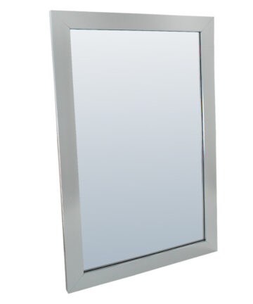(Silver, Small) Full Length Mirror Long Wall Mounted Bathroom Bedroom Hall Living Dressing Room
