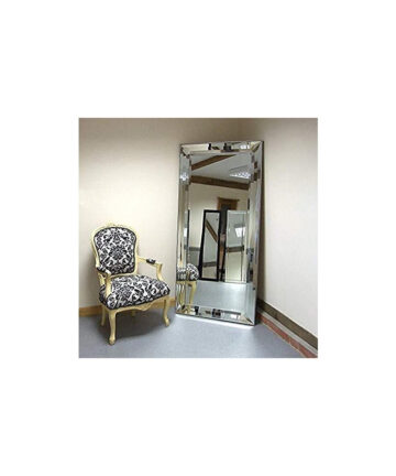 Triple Bevelled Frame Large Leaner Venetian Mirror 5ft5 x 2ft7 165cm X 78cm