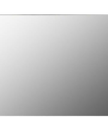 Frameless Mirror 100x60cm Glass Perspex Wall Mirror Sheet Makeup Studio