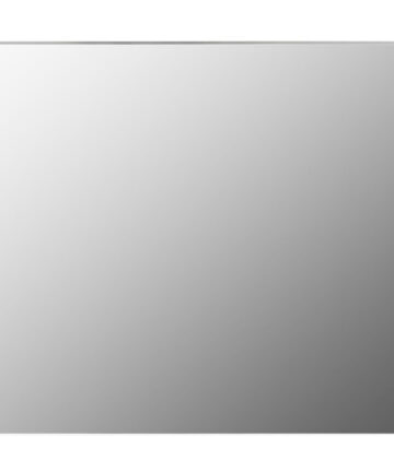 vidaXL Frameless Mirror 80x60cm Glass Perspex Wall Mirror Sheet Makeup Studio