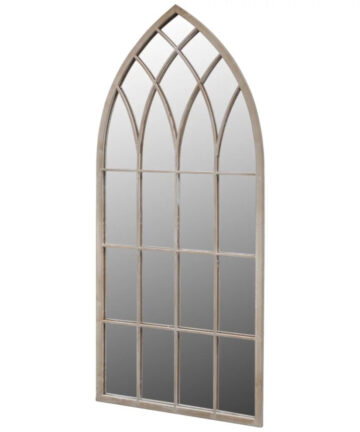 vidaXL Gothic Arch Garden Mirror 50x115cm Light Garden Home Window Illusion