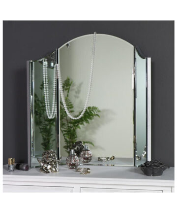 Vintage Style Dressing Table Triple Mirror
