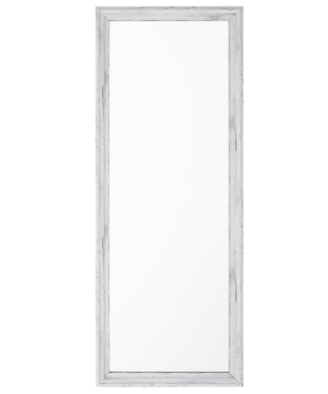 Wall Mirror 50 x 130 cm White BENON