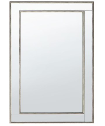Wall Mirror 60 x 90 cm Gold with Silver FENIOUX